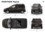 Peugeot Partner Tepee 2012 года